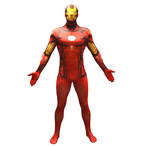 Morphsuits - Mlirmv2 - Básico Iron Man Valor Para Altura 186 a 210 cm - Talla XXL , color/modelo surtido