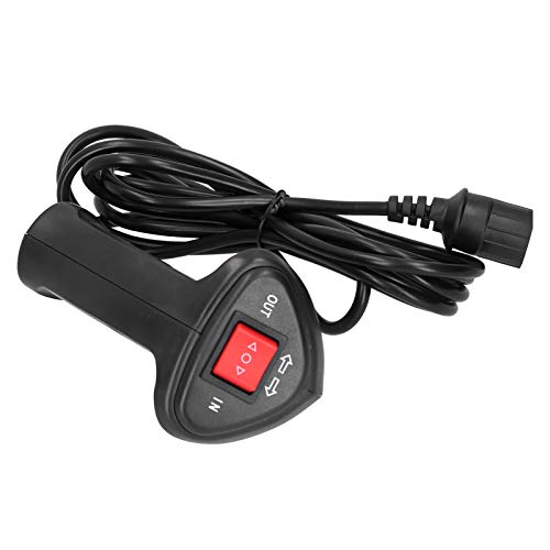 Mothinessto Controlador de cabrestante Duradero, Control Remoto eléctrico, Accesorio automático Universal para Coche, vehículo Todoterreno