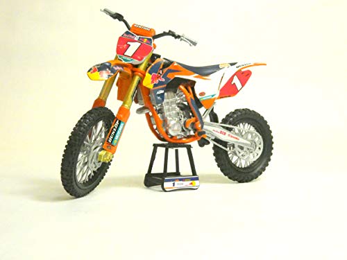 Moto en Miniatura del piloto n.° 25 Marvin Musquin de KTM Factory Racing