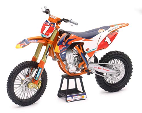 Moto en Miniatura del piloto n.° 25 Marvin Musquin de KTM Factory Racing