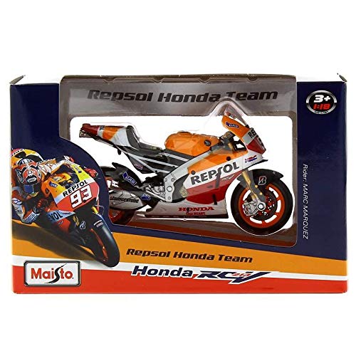 Moto Miniatura Honda RC213V'14 Repsol Marquez Escala 1:18