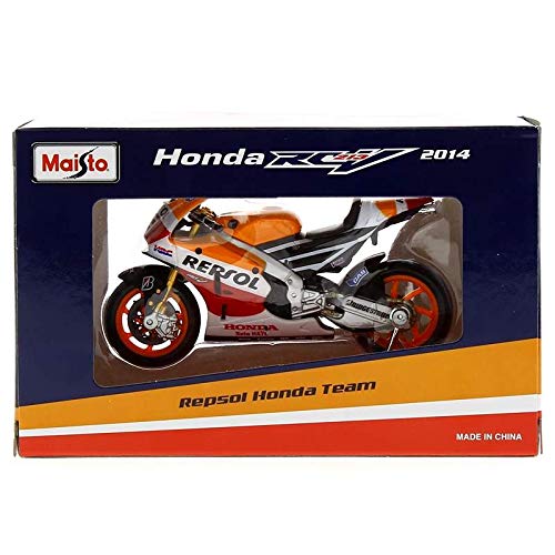 Moto Miniatura Honda RC213V'14 Repsol Marquez Escala 1:18