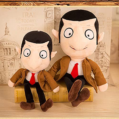 Mr. Bean and Bear Bean's - Oso de peluche (30 cm), diseño de oso de peluche con dibujos animados realistas