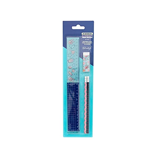 Mr. Wonderful Set of rulers to measure your success, WOA11089SM