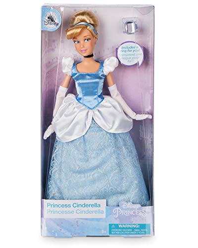 Muñeca oficial Cinderella Classic Disney de 30cm con anillo