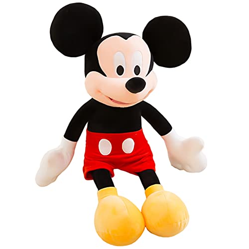 Muñeco de Peluche de Disney,Hilloly Muñeco de Peluche Suave, Muñeco de Peluche,Muñecos para Niños,figura de peluche de Mickey Mouse de Disney,Colorido,35 cm