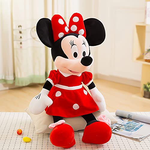 Muñeco de Peluche de Disney,Hilloly Muñeco de Peluche Suave, Muñeco de Peluche,Muñecos para Niños,figura de peluche de Mickey Mouse de Disney,Colorido,35 cm