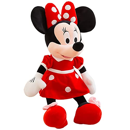 Muñeco de Peluche de Disney,Hilloly Muñeco de Peluche Suave, Muñeco de Peluche,Muñecos para Niños,figura de peluche de Mickey Mouse de Disney,Colorido,35 cm