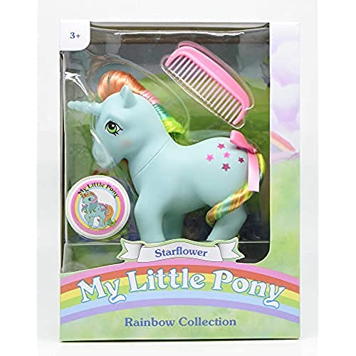 My Little Pony 35275 Classic Rainbow Ponies Starflower Coleccionable, Multicolor