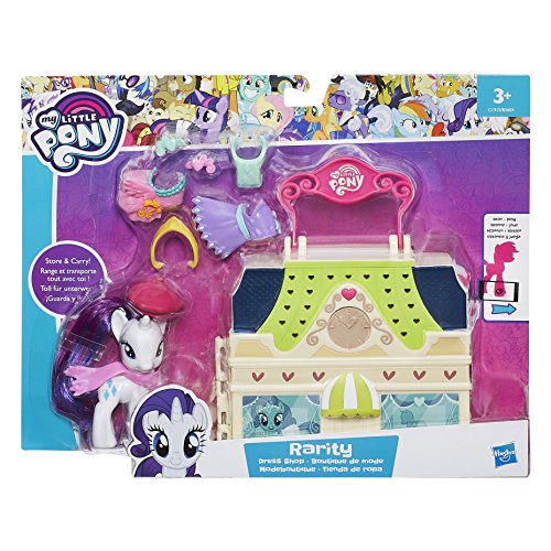 MY LITTLE PONY C1915ES00 Amistad es Magia Raridad Vestido Tienda Playset