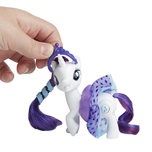 MY LITTLE PONY E0688EL2 La película Sparkling and Spinning Skirt Rarity Figura de acción