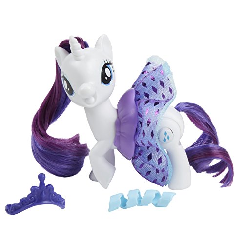 MY LITTLE PONY E0688EL2 La película Sparkling and Spinning Skirt Rarity Figura de acción