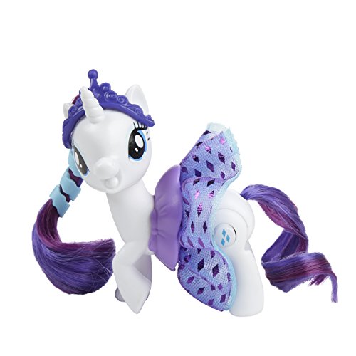 MY LITTLE PONY E0688EL2 La película Sparkling and Spinning Skirt Rarity Figura de acción