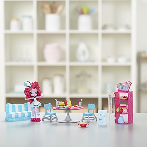 My Little Pony- Equestria Girls Pinkie Pie Dulce Snacks Café (Hasbro B9485EU6)