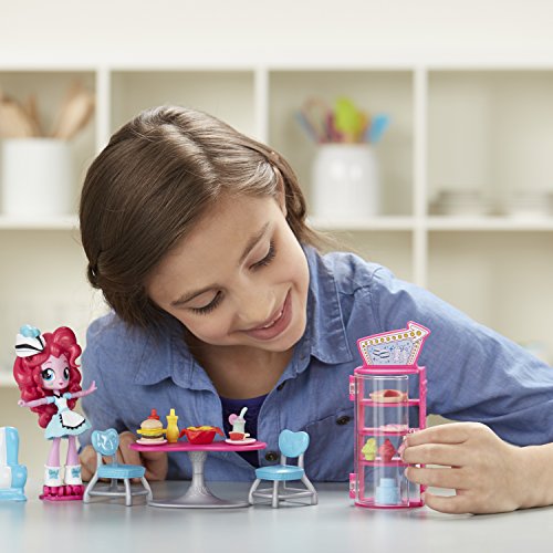 My Little Pony- Equestria Girls Pinkie Pie Dulce Snacks Café (Hasbro B9485EU6)