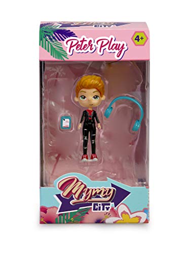 Mymy City - Peter Play, Figura para niñas y niños de 3 a 8 años con accesorios (Famosa 700015813)