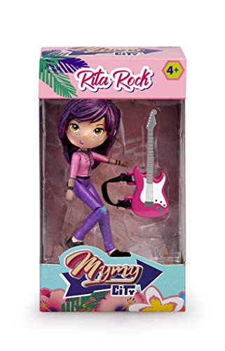 Mymy City - Rita Rock, Figura para niñas y niños de 3 a 8 años con accesorios (Famosa 700015813)