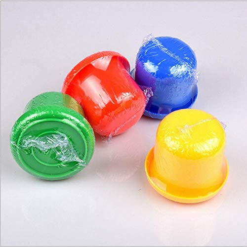 N-K PULABO Mini Professional Dice Roller Cups Bandeja con 5 dados, color aleatorio, asequible y duradero