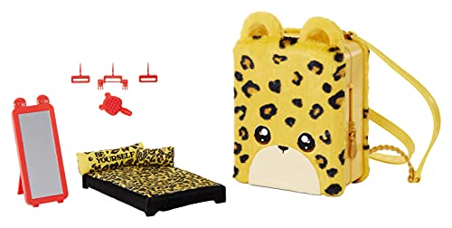 Na Na Na Surprise Set de Juego 3-en-1 JENNEL Bolso en Forma de Jaguar con muñeca de Tela de edición Limitada con Vestido Exclusivo y más-Coleccionable-para niños a Partir de 5 años, Color (575696OC)