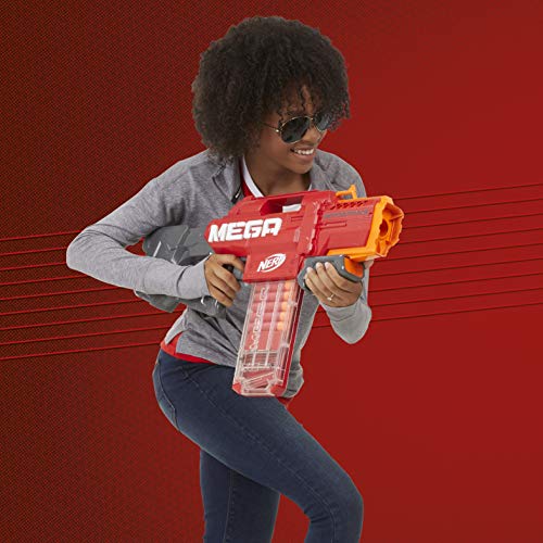 Nerf Motostryke motorizada Incluye Mega y Cargador de 10 Dardos de Clip, niños, jóvenes y Adultos, Color (Hasbro E6474EU4)