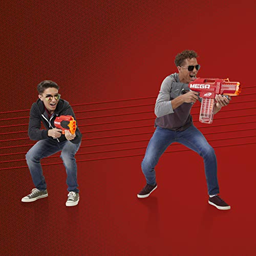 Nerf Motostryke motorizada Incluye Mega y Cargador de 10 Dardos de Clip, niños, jóvenes y Adultos, Color (Hasbro E6474EU4)