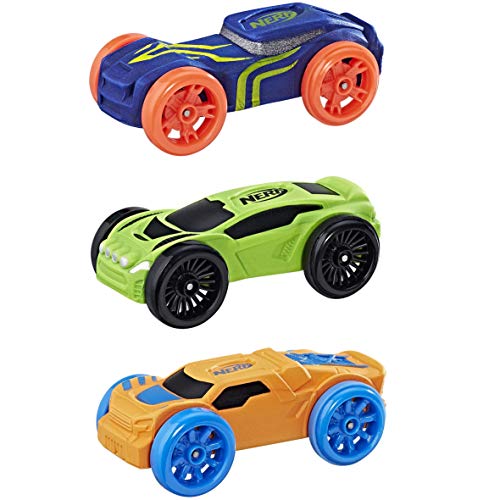 Nerf Nitro C0774EU40, Paquete 3 coches, surtido: modelos aleatorios