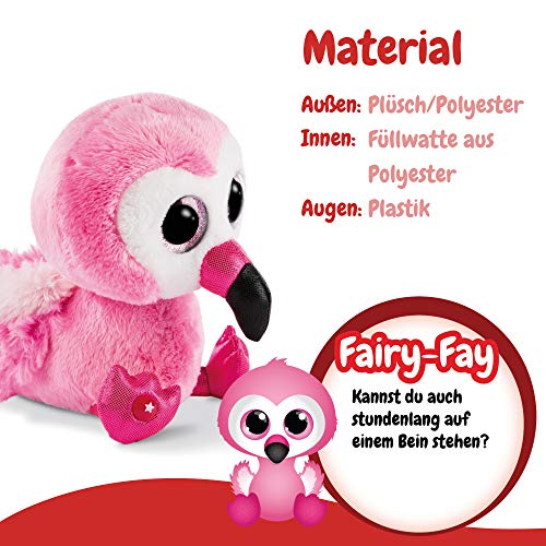 NICI- Flamingo Fairy-Fay Glubschis Peluche, Multicolor (45557)