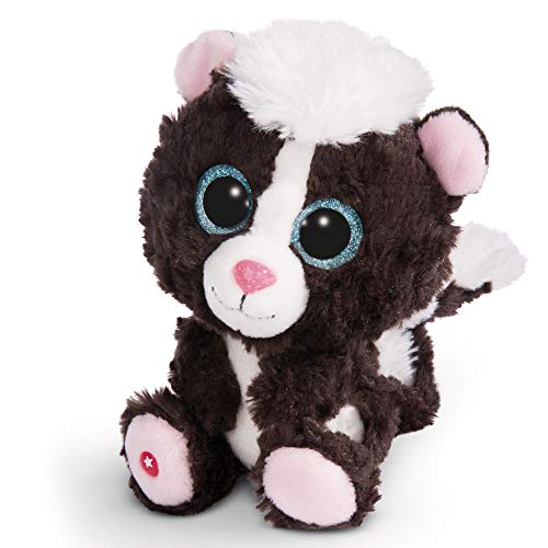 NICI - Glubschis Peluche Skunk Suppi , Negro y Blanco (45562)