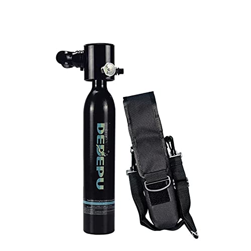 NINGXUE-MAOY La Segunda generación del respirador del Salto del Cilindro de oxígeno de 0,5 l de Buceo Tanque de oxígeno Equipo de Snorkel (Color : B, Size : 0.5L)