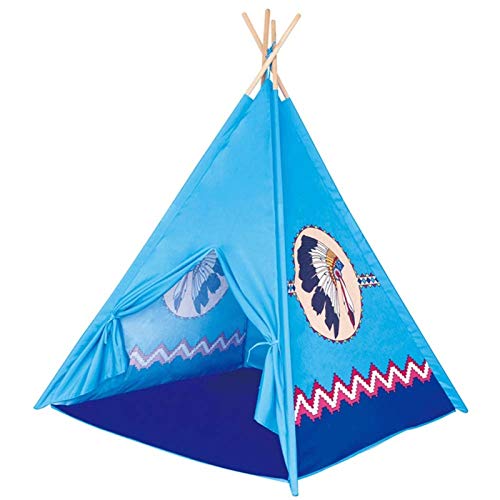 no-logo Teepee Tent for Kids Niños Plegables Play Tent for Girl and Boy with Carry Case 4 Polios Playhouse Juguete para Interiores y Exteriores