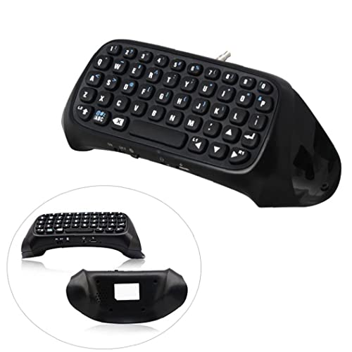 Nuevo teclado de Bluetooth inalámbrico negro para la estación de reproducción de PS4 4 Controlador, teclado