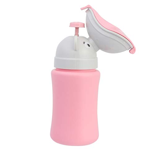 NUOBESTY bebé niña Orinal de Coche Conveniente Inodoro de Coche Orinal Botella orinar Herramienta Inodoro de Emergencia para Viajes y Camping Taza de Entrenamiento de PIS