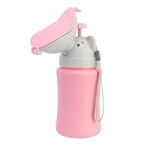 NUOBESTY bebé niña Orinal de Coche Conveniente Inodoro de Coche Orinal Botella orinar Herramienta Inodoro de Emergencia para Viajes y Camping Taza de Entrenamiento de PIS