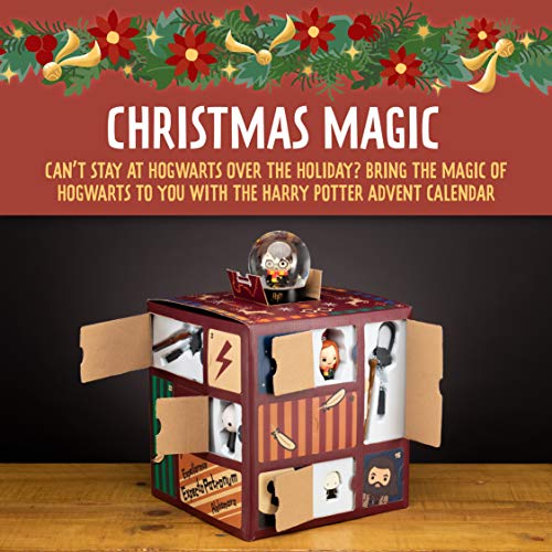 Paladone Cube Advent Calendar Calendario de Adviento de Harry Potter con 24 Regalos | Incluye artículos como varitas y Personajes icónicos, Color (PP6239HP)