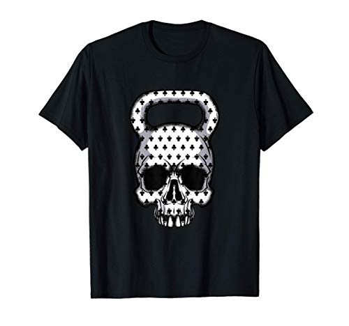 Palos Naipes Traje Calavera Pesa Rusa Peso Camiseta