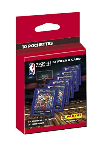 Panini France SA pochettes NATL Basketball Assoc (NBA) 2020-21-10 Fundas (003982KBF10)