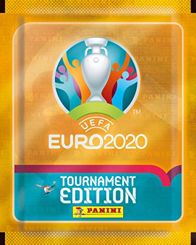 Panini France SA UEFA Euro 2020 - Adhesivos decorativos (2021 Tournament Edition Blister 6 fundas)