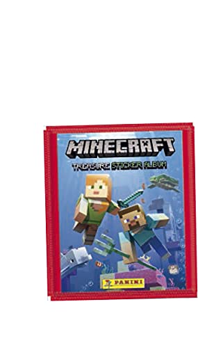 Panini Minecraft-Juego de Pegatinas para Principiantes, Multicolor, 1 (MCSTSP)