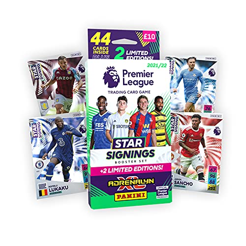 Panini- Premier League 2021/22 Adrenalyn XL Juego de firmas de Estrellas (PLA2122BP)