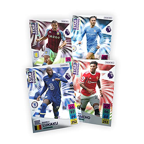 Panini- Premier League 2021/22 Adrenalyn XL Juego de firmas de Estrellas (PLA2122BP)