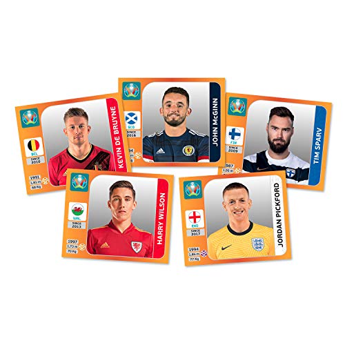 Panini UEFA Euro 2020 Colección de pegatinas (100 unidades)