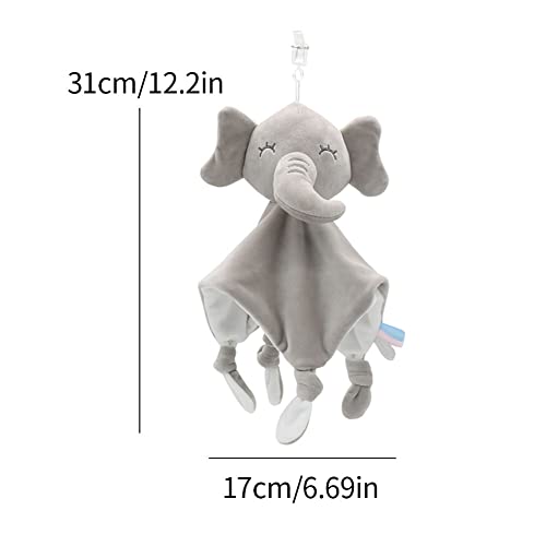 Parril De Bebé Manta De Elefante Suave Peluche De Peluche De Juguete Niño Pequeño Niño Recién Nacido Abdazza Mantas De Juguete Para Guarderías Cochecitos Cunas Cunas