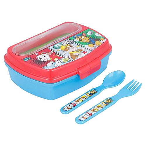 Paw Patrol 18909, Recipiente Para La Comida, color Negro, 150 g