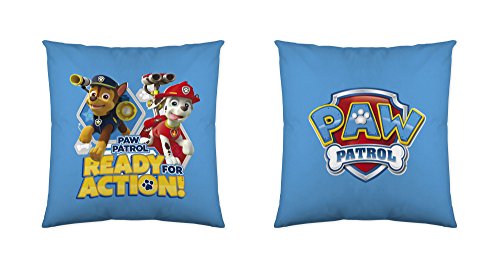 PAW PATROL- CUADRANTE Patrulla Canina Cojines de Peluche, Multicolor (102284)