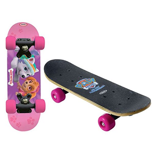 PAW PATROL Paw Patrol-OPAW247-F Mini Skate en Madera 17 Pulgadas, Color Multicolores, (Darpeje OPAW247-F)