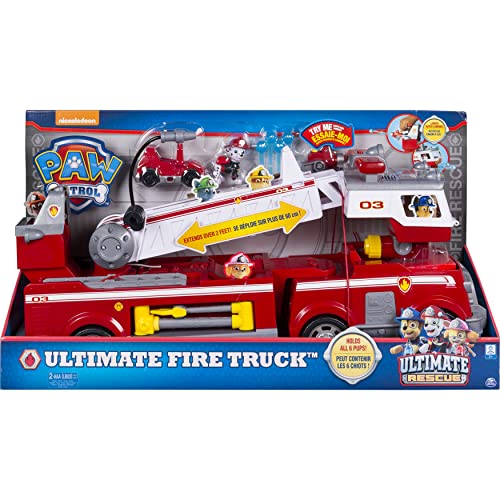 Paw Patrol Ultimate Rescue Fire Truck vehículo de juguete - Versión IMPORTADA , color/modelo surtido