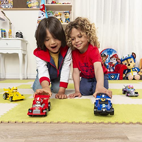 PAW Patrol Vehículo de Lujo Ready, Race, Rescue Chase Race & Go con Sonidos, para niños de 3 años o más