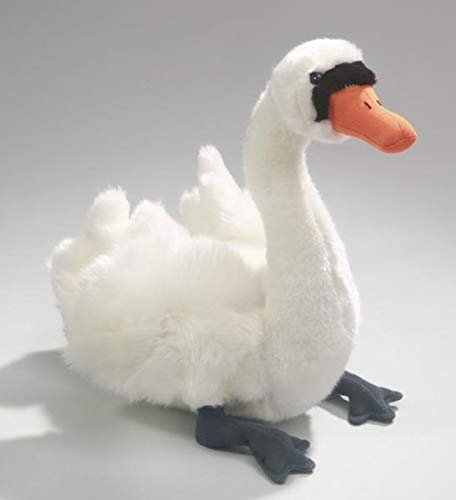 Peluche - Cisne (Felpa, 24cm de Largo, 23cm de Altura) 2606