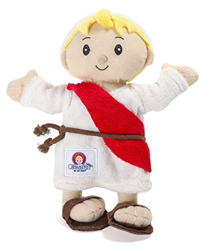 Peluche Jesusito de mi vida 20 cm. Tu primer peluche para jugar y rezar tus primeras oraciones. (Ref. 1002)