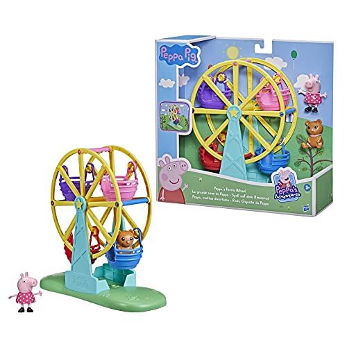 Peppa Pig Adventures Peppa's Ferris Wheel Playset Pre-School Toy para niños a Partir de 3 años (Hasbro F25125L1)